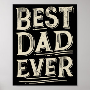 Vater aller Zeiten von Tochter Sohn zum Geburtstag Poster