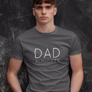 Vater Almighty   Moderne, stilvolle Vater T-Shirt