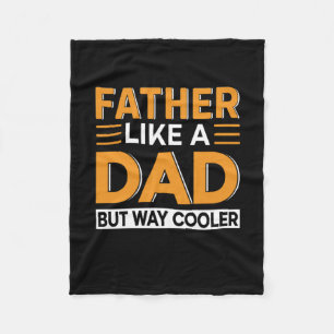 Vater als Vater Fleecedecke