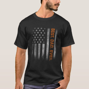 Vater American Flag Vatertag Geschenk von Tochter T-Shirt