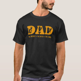 Vater Arborist Myth Legend Funny Vathers Day Gesch T-Shirt