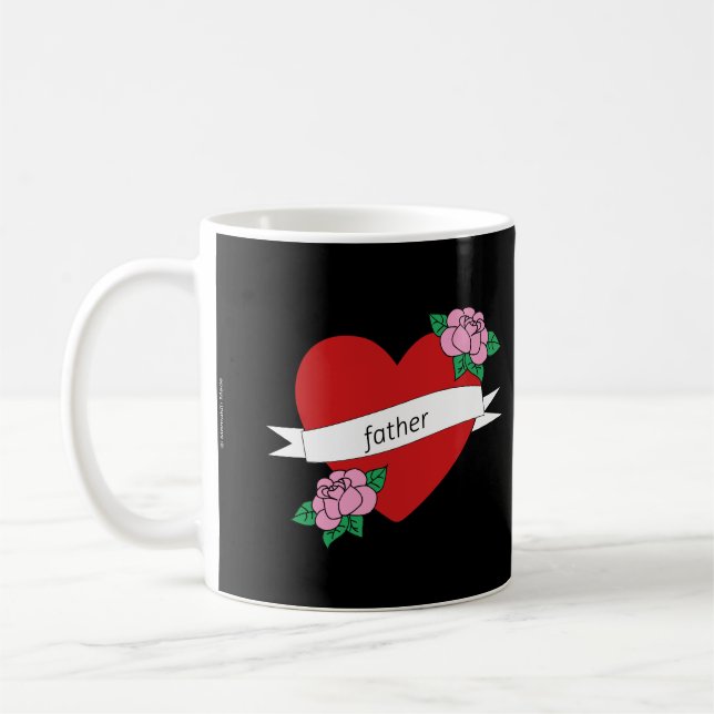 Vater | athair Scottish Gaelic (Gàidhlig) Kaffeetasse (Links)