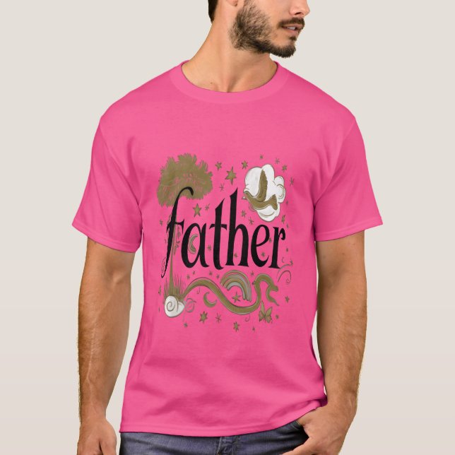 Vater Athe Center lustig T-Shirt (Vorderseite)