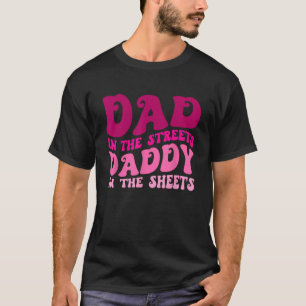 Vater auf den Straßen Daddy in den Blättern Funny  T-Shirt