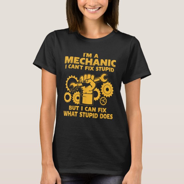 Vater-Auto-Mechanik für Männer T-Shirt (Vorderseite)