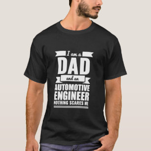 Vater Automotive Engineer Nichts stört mich Vater T-Shirt