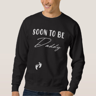 Vater bald Papa Vatertag zum ersten Mal Pregn Sweatshirt
