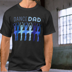 Vater Ballett Synchronisierte Tänzer T-Shirt
