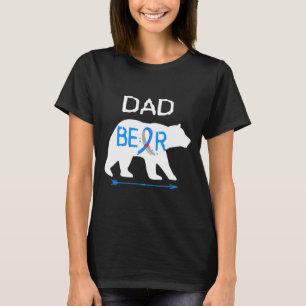 Vater Bärenart 1 Diabetes Bewusstsein T-Shirt
