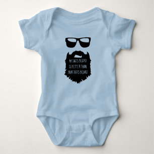 Vater Bart Baby One Piece Body Anzug Baby Strampler