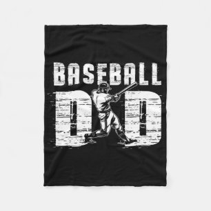 Vater Baseball Papa - Stolzer Baseball Papa - Vate Fleecedecke