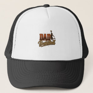 Vater Basketball Vintage Gravur Shirt Design_1 Truckerkappe