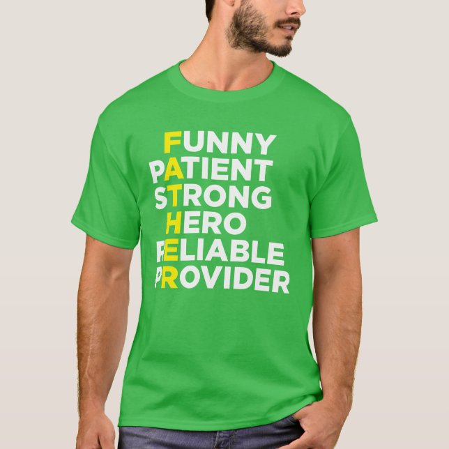 VATER BEDEUTUNG T-Shirt (Vorderseite)