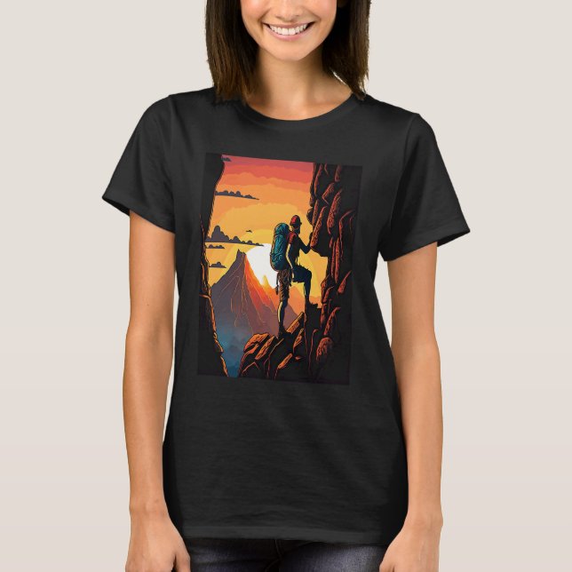 Vater Bergsee-Zauber im Val Piora T-Shirt (Vorderseite)