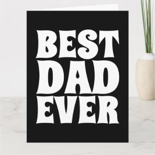 VATER BEST DADY BIRTHDAY GROSSE GRÜSSENKARTE KARTE