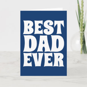 VATER BEST VATER JE GREETING CARDS KARTE