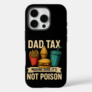 Vater besteuern sicherzustellen, dass es kein Gift iPhone 16 Pro Hülle