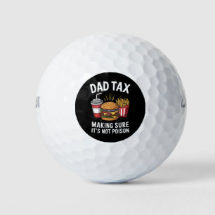 Vater besteuern sicherzustellen, dass es kein Gift Golfball