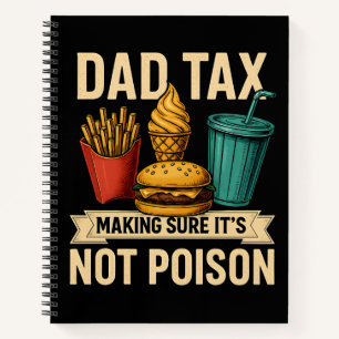 Vater besteuern sicherzustellen, dass es kein Gift Notizbuch
