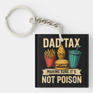 Vater besteuern sicherzustellen, dass es kein Gift Schlüsselanhänger
