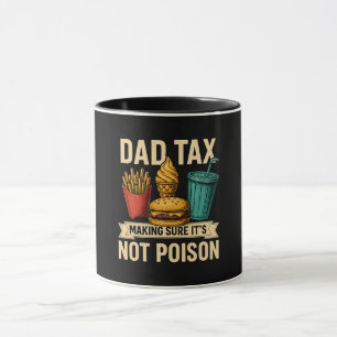 Vater besteuern sicherzustellen, dass es kein Gift Tasse