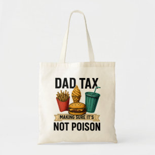 Vater besteuern sicherzustellen, dass es kein Gift Tragetasche