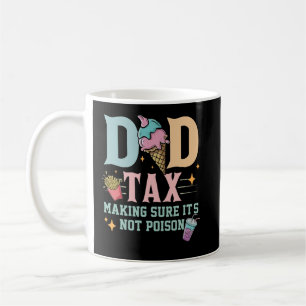 Vater besteuern sicherzustellen, dass es keine glü kaffeetasse