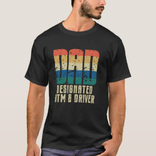 Vater bestimmter Geldautomat & Fahrer Humor Zitat  T-Shirt