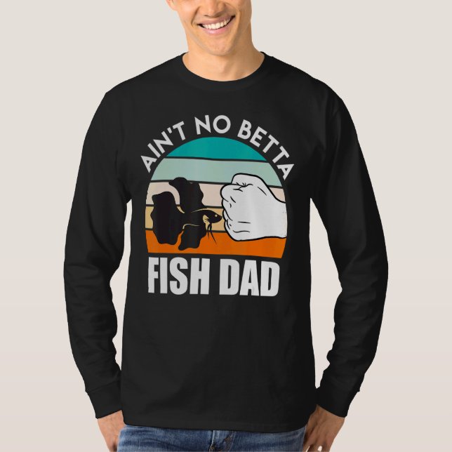 Vater Betta Fische 1 T-Shirt (Vorderseite)