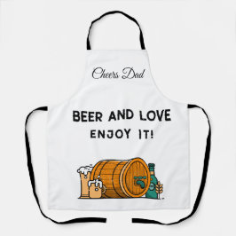 Vater - Bier und Liebe Schürze