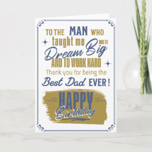 Vater Birthday Heartfelt Karte