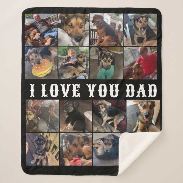 Vater Blanket Sherpadecke (Vorderseite)