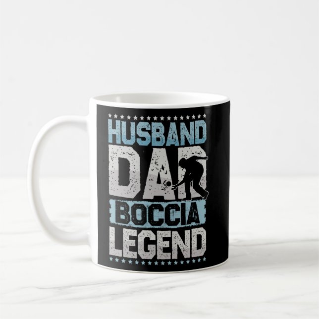 Vater Boccia Legend Boccia Men Ziel Kaffeetasse (Links)