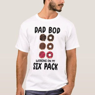 Vater Bod arbeitet an meinem Sixpack Donu Gym T-Shirt