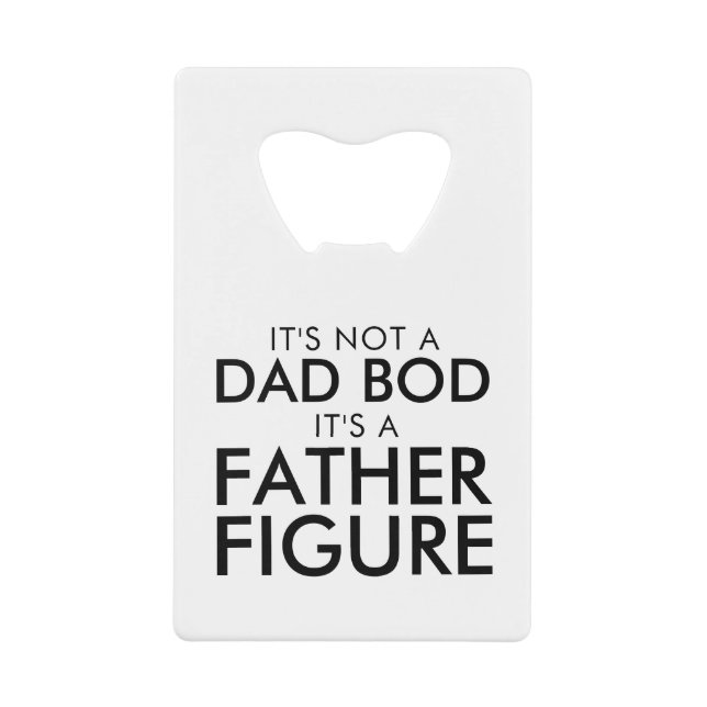 Vater Bod Father Abbildung Geldbeutel Flaschenöffner (Vorderseite)