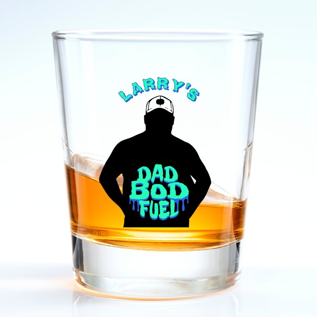 Vater Bod Fuel Funny Schnapsglas (Dad Bod Fuel Funny Glass
)