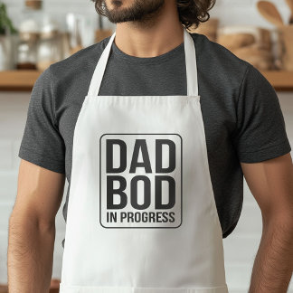 Vater Bod in progress - Spaß zum Vatertag Schürze