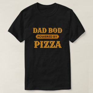 Vater Bod mit Pizza-T - Shirt
