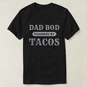 Vater Bod mit Tacos Glitzer T - Shirt