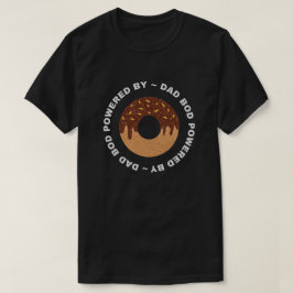 Vater Bod Powered by Donuts Glitzer T - Shirt