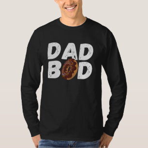 Vater Bod Tshirt Funny Donut Daddy Gym T-Shirt