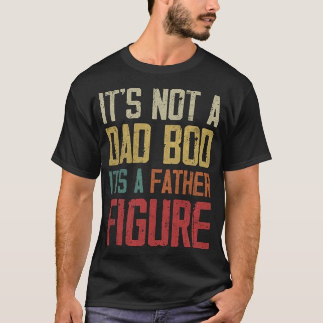 Vater Bod Vater Abbildung Retro Funny Quote T-Shir T-Shirt (Vorderseite)