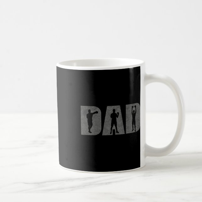 Vater Boxer Fathers Day Boxing Lover Box Geschenk  Kaffeetasse (Rechts)