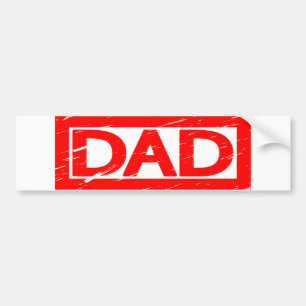 Vater Briefmarke Autoaufkleber