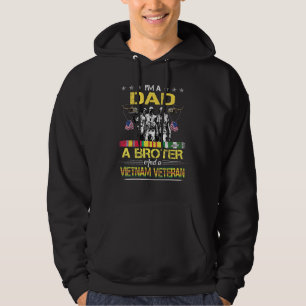 Vater Brother Vietnam Veteran Vintage Militärmensc Hoodie