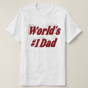 Vater burgundy text T - Shirt