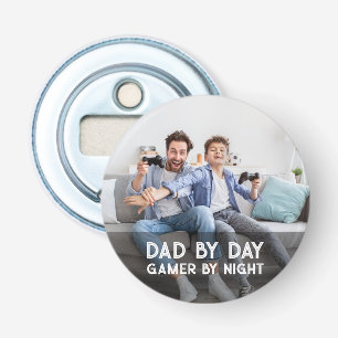 Vater by Day Gamer by Night Son and Vater Vatertag Flaschenöffner