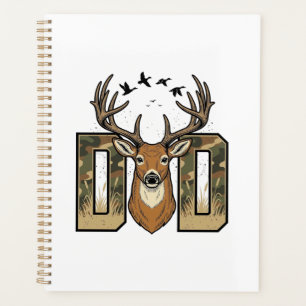Vater-Camouflage-Hirsch-Vektor-Shirt-Design für di Planer