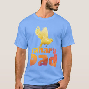 Vater Canaries Owner Bird Liebhaber Men Daddys lus T-Shirt