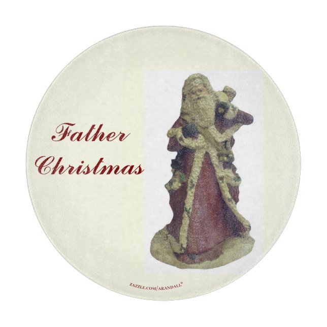 VATER CHRISTAS SCHNEIDEBRETT (Vorderseite)